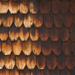 A church wall made of wood