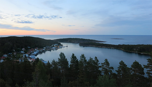 The Harbour seen from above